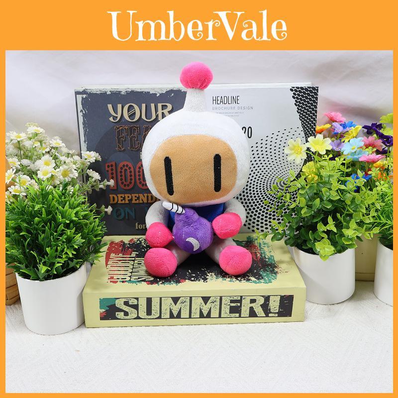 Cute Bomberman Plush Stuffed Animal Toy With Custom Design Perfect For Kids And Collectors