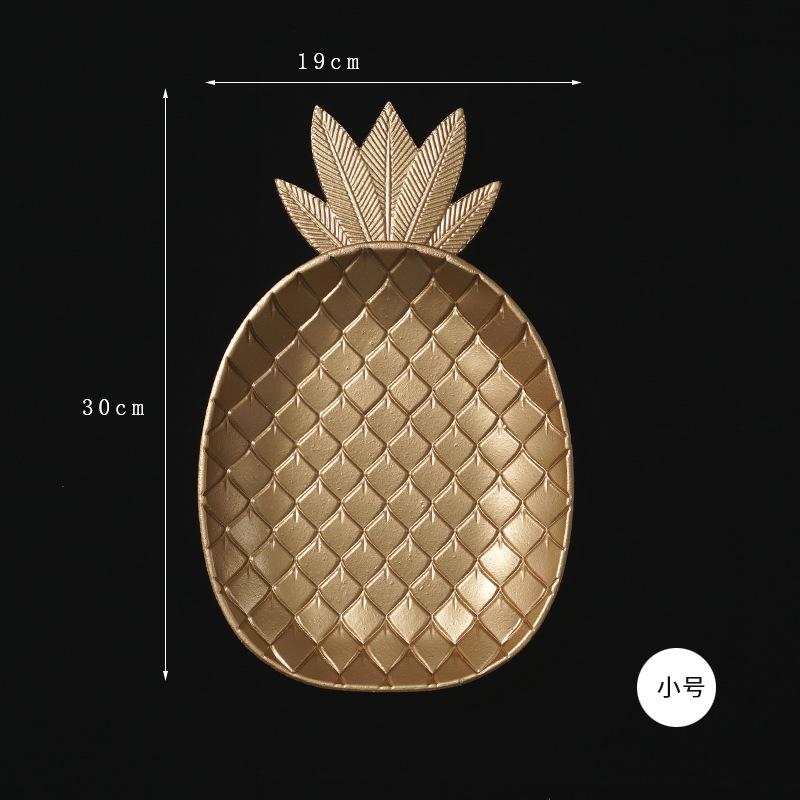 INS Простой Скандинавский Поднос для Закусок и Конфет Гостиная Дом Обеденный Стол Поднос для Хранения Креативный Золотой Поднос Декоративное Украшение