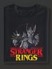 Fantasy Ring Parody T-Shirt and Kids Tshirt – Dark Lord Retro Horror Mashup Tee –Sauron Nerd Crossover Gift