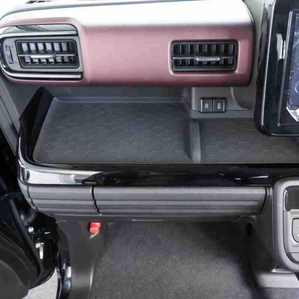 Ящик для хранения перчаток второго пилота автомобиля, органайзер для приборной панели TPE, лоток для хранения вещей для Suzuki Spacia 2023, аксессуары для интерьера