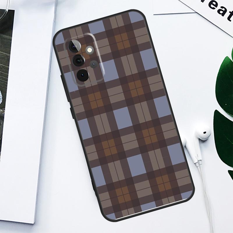 Чехол для телефона Samsung Galaxy A13 A53 A33 A54 A34 A14 A55 A35 A15 A05 A06 A16 A22 A32 A52 с рисунком Fraser Tartan из Outlander