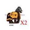 Зеленый Дракон Вороны Рыцари Щит Фигурки MOC Средневековые Древние Рыцари Сцена Строительный Блок Креативные Игрушки для Детей