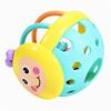Soft Rubber Cartoon Bee Hand Knocking Rattle Dumbbell Baby for Kids Preschool Tool Early Educational