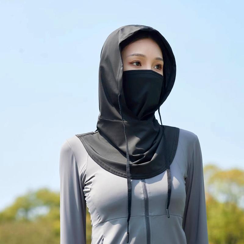 1 шт. маска для лица защита от солнца шея накидка на голову для езды на велосипеде на открытом воздухе модный мягкий дышащий анти-УФ солнцезащитный головной убор