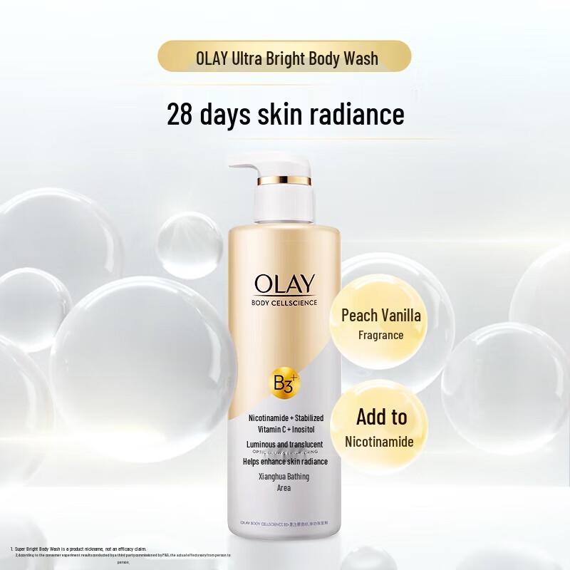 Olay Niacinamide Brightening & Translucent Shower Gel
