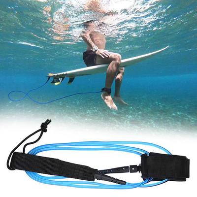 1,83 м Поводок для лодыжки для серфборда Серфинг Эластичный Stand Up Surfboard Longboard Ножной шнур Короткая доска Тракционный шнур Поводок
