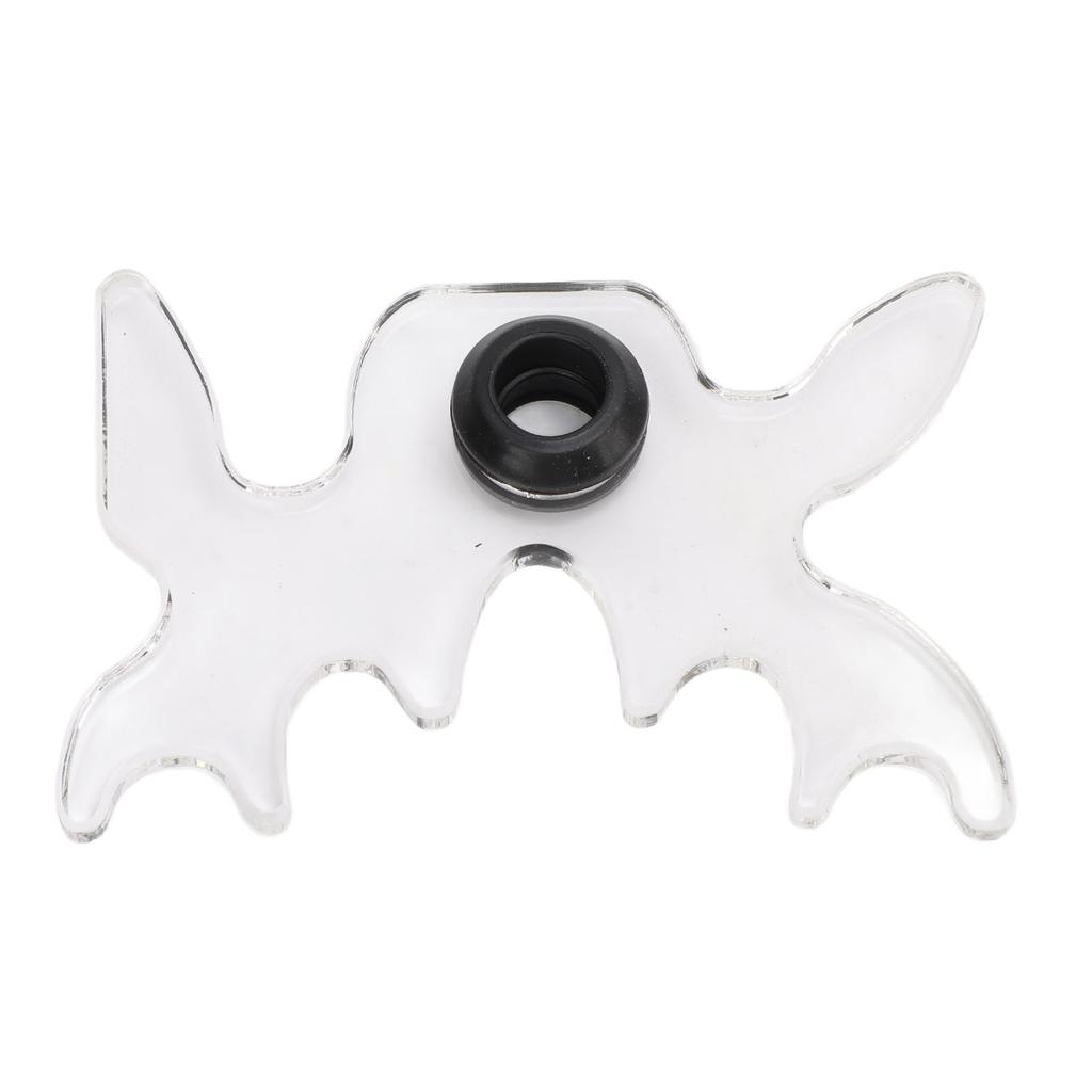 Прозрачная головка мостика для бильярда Акриловая головка мостика для бильярдного кия Аксессуары для бильярдного стола