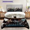 Batman Symbol Wallpaper Threepiece Set 1 Duvet Cover 2 Pillowcase Without Core Bedding Set Christmas Birthday Gift