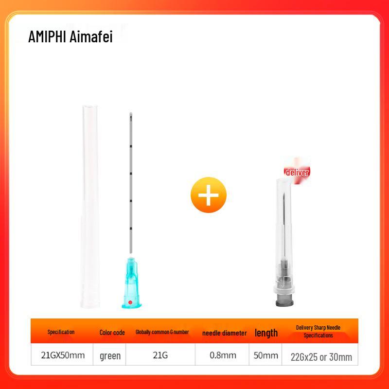 Disposable Blunt Needle with Scale Side Hole - 21G/22G/18G/27G/23G for Dental Irrigation