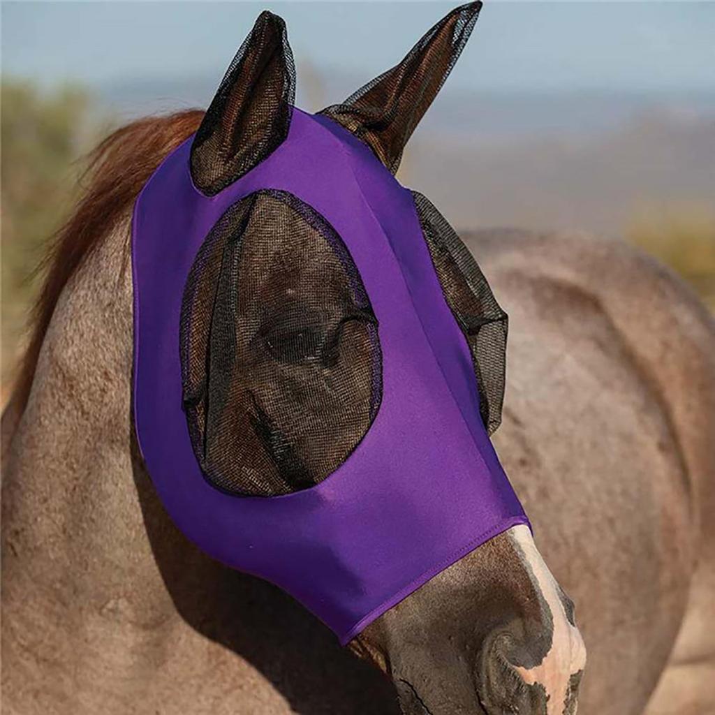 Horse Mask, Horse Face Mosquito Hood, Mosquito And Fly Mask, Equestrian Mask