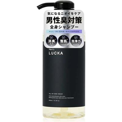 LUCKA Универсальный гель для душа для мужчин с уходом за кожей головы 400 мл