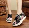 Fashion Women Shoes Ladies Sneaker Flat For Woman Casual Sneakers Canvas Flowers Designer Sexy Big Size Shoe