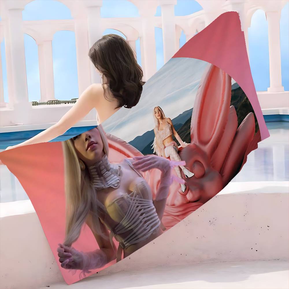 Singer K-Kenia OS Big Microfiber Beach Towels Quick Dry Towel Sand Beach Towels Pool Towel for Travel Swim Pool Yoga