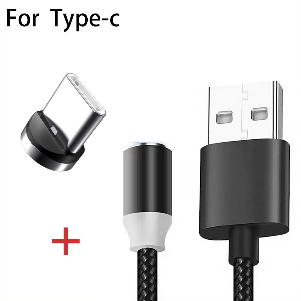 Магнитный USB-кабель Быстрая зарядка Type-C Кабель Магнитное зарядное устройство Зарядка данных Micro USB Кабель для мобильного телефона USB-шнур для IPhone