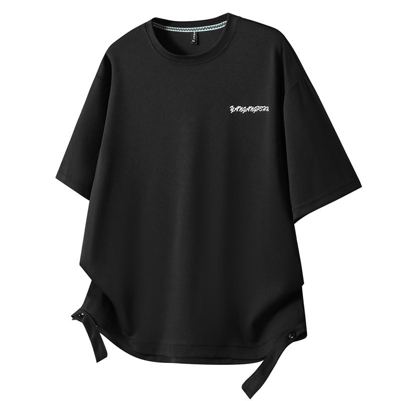 Большие размеры 4XL-10XL Модный летний комплект из 2 предметов Мужские футболки с коротким рукавом Повседневные комплекты с шортами Оверсайз