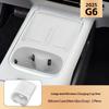 Для XPENG G6 2023 2026 Автомобильные Аксессуары для Модификации Силиконовый Нескользящий Подстаканник Центральной Консоли Беспроводная Зарядка Защитная Накладка