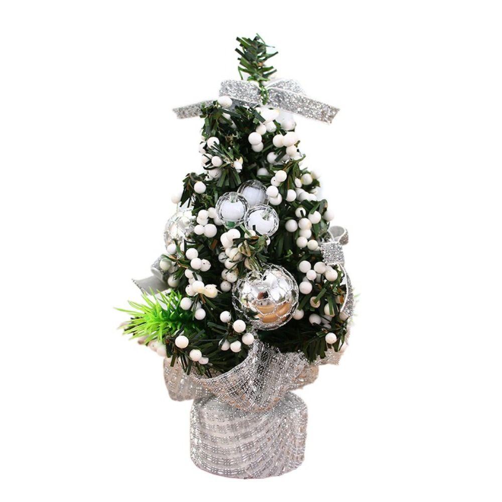Mini Christmas Tree Ornaments 20cm Christmas Tree Supplies Fashion Desktop Tree Ornaments  New Year