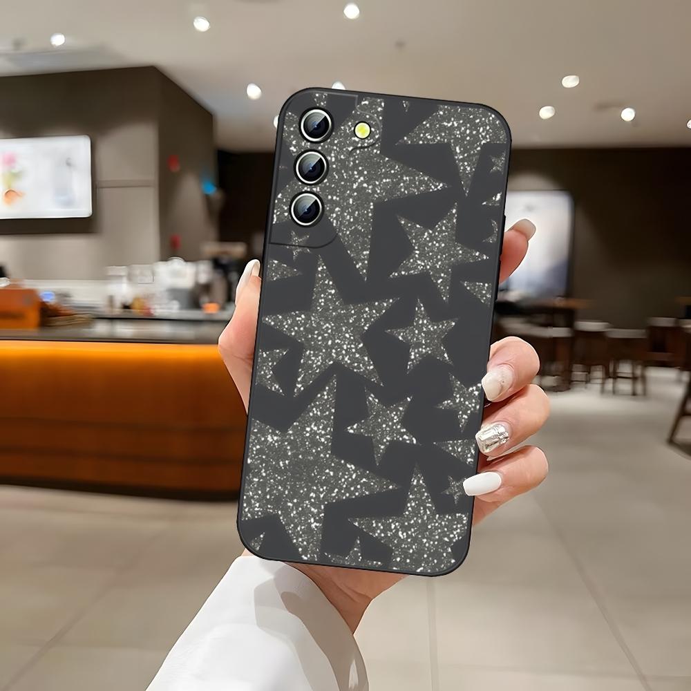 Модный Чехол для Телефона INS Звезды Для S25 Samsung S26 S24 Ultra S22 S23 S20 Fe S21 Plus A54 A34 A16 A53 Задняя Крышка