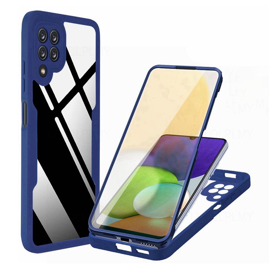 Чехол 360 градусов Защитный противоударный для Samsung Galaxy A37 A57 S26 Plus Ultra A13 A15 A34 A16 A14 A25 A26 A35 A36 A06 A54 A56 A17 5G Передняя задняя крышка
