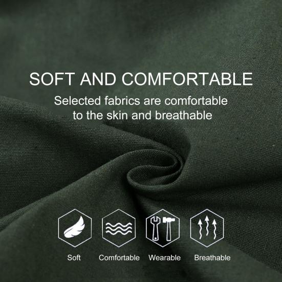 2 Pcs/Set Men Overalls Dirt-proof Wear Resistant Multi-pockets Soft Coat Suit for Welding