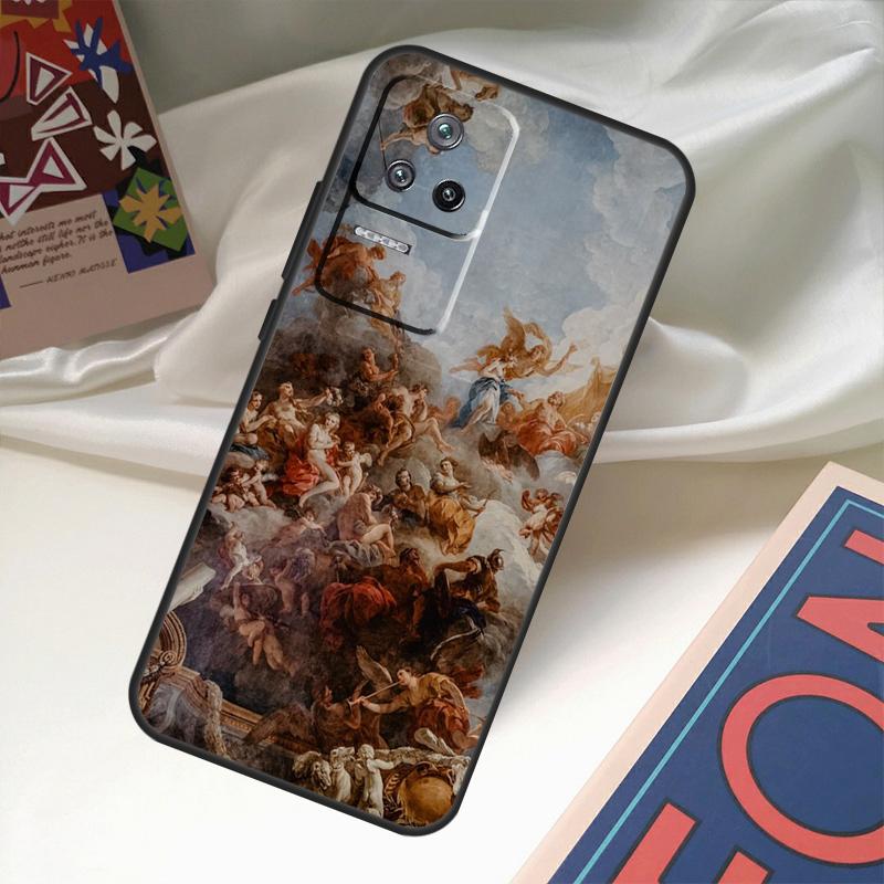 Чехол для телефона в стиле Ренессанс для POCO X6 Pro X3 X5 F3 F5 M5s M6 Pro Xiaomi 14 Ultra 11T 12T 13T Pro 12 13 Lite