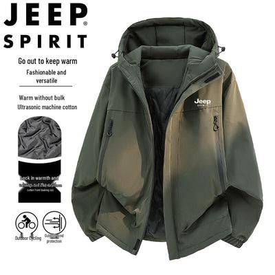 Мужская зимняя куртка с капюшоном JEEP SPIRIT