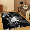 3D Ковер-ковер с логотипом Fender Guitar Bass Instrument Music для спальни, гостиной, дивана, придверный коврик, домашний декор, коврик, противоскользящий, подарок