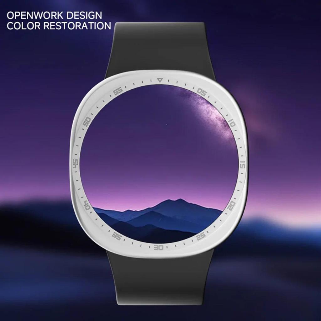 Полый ПК-чехол для Samsung Galaxy Watch 8 44 мм с шкалой Защитный чехол-бампер для Samsung Watch8 40 мм Кольцо-безель Чехол 2025