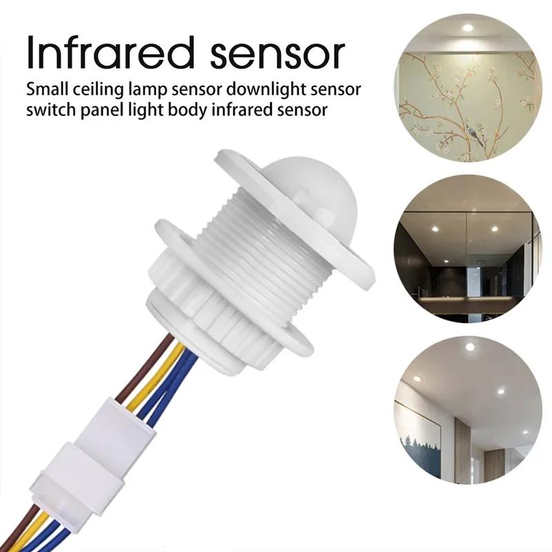 Motion Sensor Light Switch 220V 110V Pir Presence Sensor for Lighting Time Delay Adjust Movement Detector Lamp Automatic Switch
