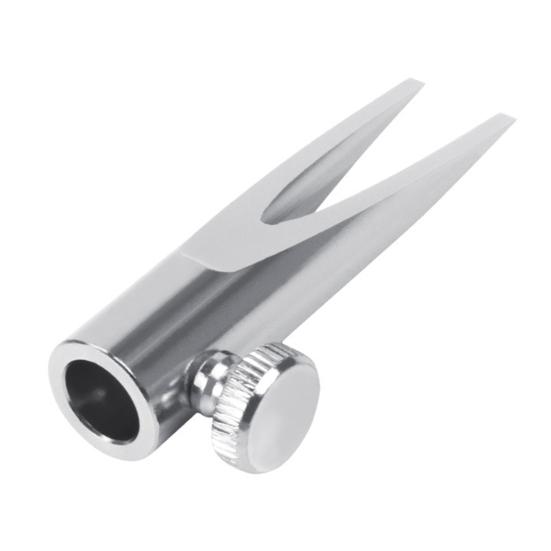 Точилка для карандашей для бровей, многофункциональная, двухсторонняя, простая в использовании, с отделением для карт, широкое применение, инструмент для макияжа, точилка для карандашей для бровей из нержавеющей стали в форме буквы U