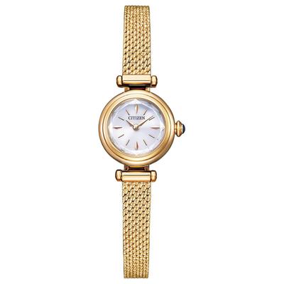 Часы Citizen Kii Круглые Сетчатые Eco-Drive Женские EG7082-66A