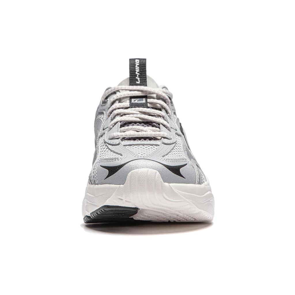 Li Ning Meteor Versatile Retro Dad Shoes Thick Sole Height Increasing Shock Absorption Non-Slip Wear-Resistant Support Low-Top Casual Shoes AGCU122-4