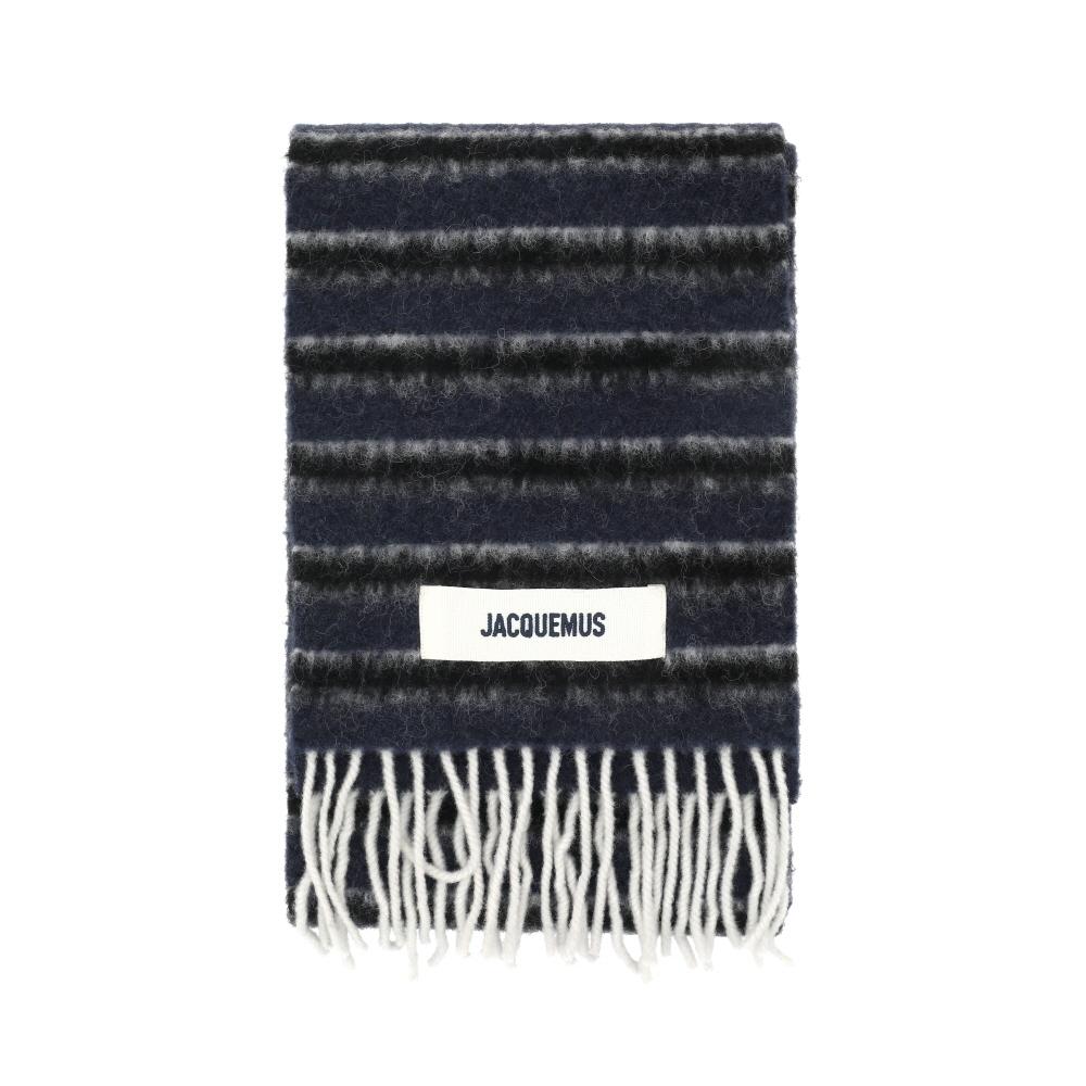 Jacquemus Alpaca Fringe Scarf Les Chapeaux Rayures Acu00774ak00289