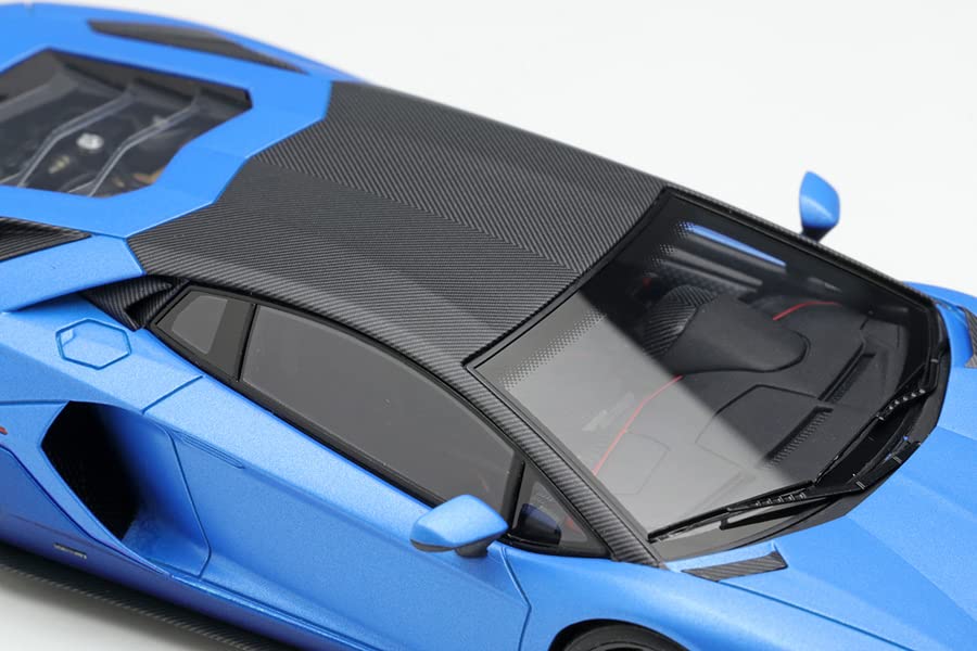 EIDOLON 1/43 Lamborghini Aventador LP780-4 Ultimae 2021 (Nireo Wheels) Blue Arione/Blumecht Finished Product