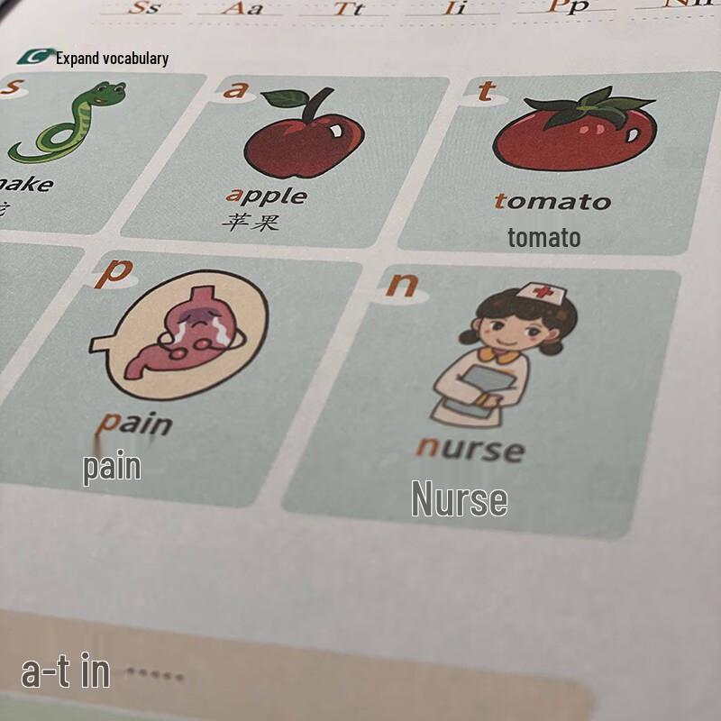 Elementary English Phonics 1000 Word Memory Guide