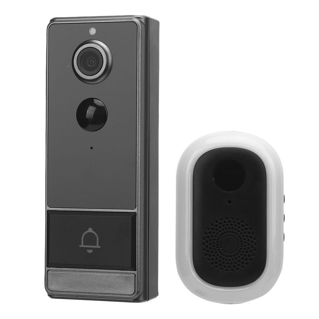 Video Doorbell 2.4G WiFi APP Remote Monitoring 2 Way Talk 120 Degree Lens IP67 Smart Video Doorbell