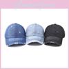 Damaged Design Fashionable Neutral Sunshade Denim Baseball Hat For Outdoor
