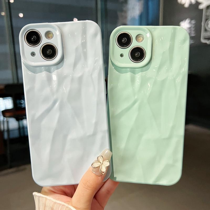 Мягкий чехол для телефона с карамельным узором для iPhone 11 12 13 14 15 Pro Max X Xs XR Max 7 8 Plus, силиконовый чехол-бампер