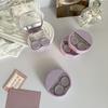Candy Color Contact Lenses Box Solid Color Portable Contact Lens Case with Tweezer Suction Stick Set for Travel Kit Holder