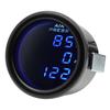 52mm Dual Air Suspension Gauge PSI 3IN1 Ride Pressure PSI Blue LED Air Pressure Gauge with 3pcs 1/8 NPT Sensor