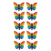 10Pcs/Set Portable Butterfly Hair Clip Colorful Butterfly Headpiece  Holiday Decor