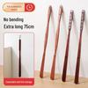 Walnut Wood Long Handle Shoehorn - Extended Shoe Lifter for Easy Use