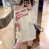 Y2k Sexy Oversize T Shirt Women Streetwear Print Long Sleeve Basic Top Lady Fall Winter Korean Fashion Oversized Tees Shirt