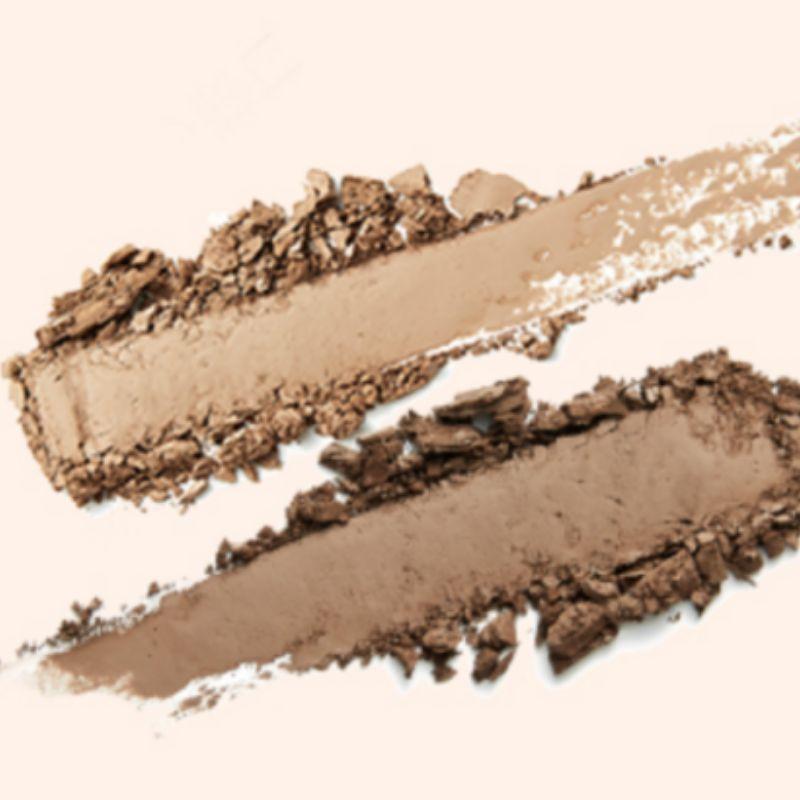 MISSHA Twin Brow Kit 4.4g – Eyebrow Powder & Wax Kit Natural Looking Brow Makeup
