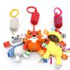 Сенсорные подвесные погремушки для новорожденных Мягкие развивающие игрушки для детей Коляска Детская автолюлька Кроватка С прорезывателем для малышей