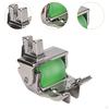 Roller Presser Foot Adjustable Edge, Wear Resistant Stitching Rubber Wheel Feet, for Sewing