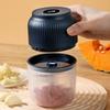 Wireless Electric Vegetable Chopper Portable Kitchen Food Chopper  Garlic Crushing