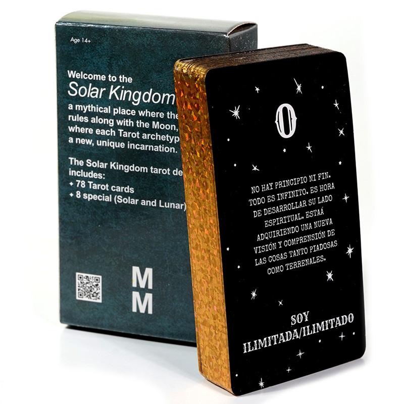 Набор карт Таро Число Ангела Послание Таро Предсказание Таро Испанская версия Оракул Колоды Карты Таро для Дружеских Посиделок