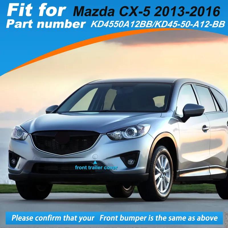 Заглушка крюка буксировки переднего бампера Буксировочный крюк Для Mazda CX-5 Аксессуары 2013 2014 2015 2016 KD4550A12BB KD45-50-A12-BB