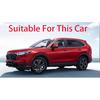 Для Honda CRV CR-V RS 2024 автомобильные аксессуары ABS хромированная листовая доска украшение на акульих жабрах